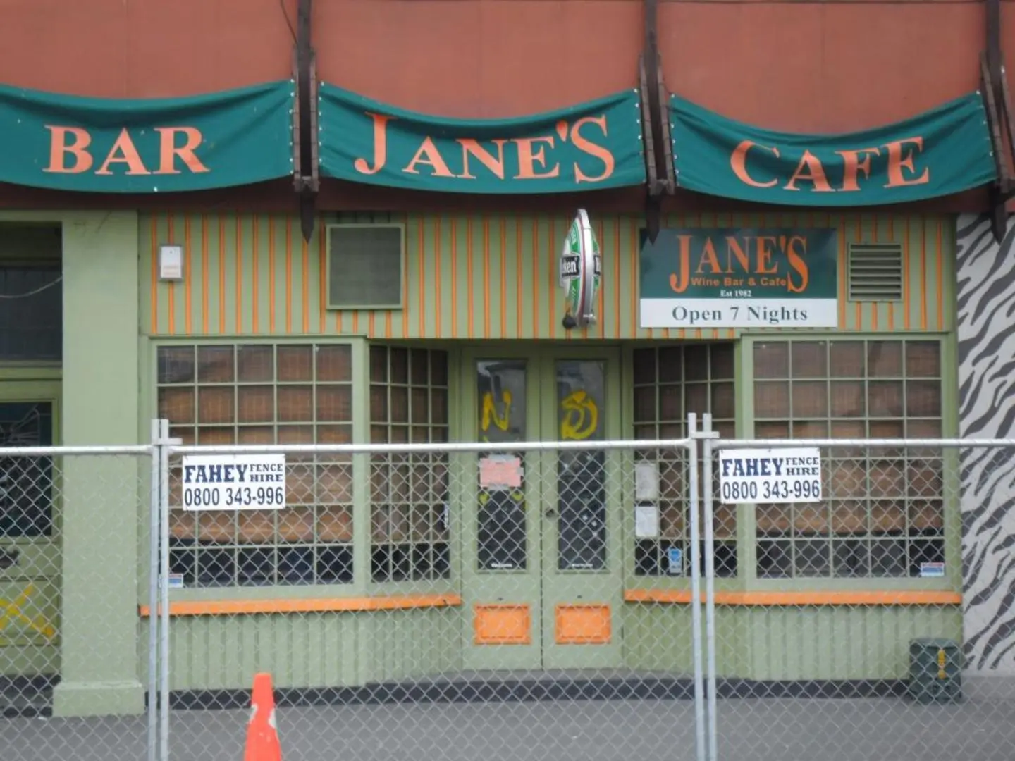 Jane's Bar on Stanmore Road