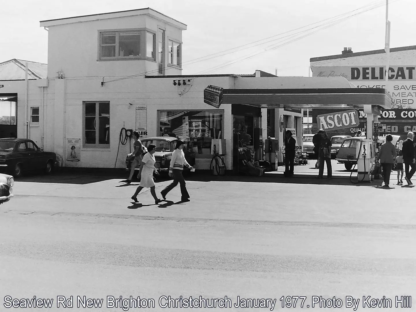 Service station at 104 Seaview Road