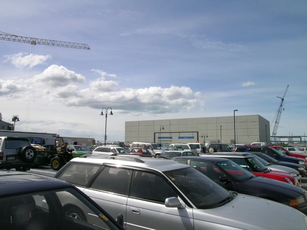Roof car park of Westfield Riccarton Mall
