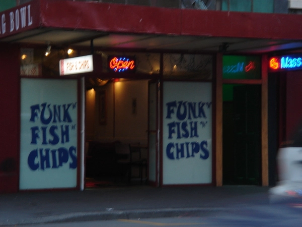 Funkn Fish n Chips and Stacey's Massage Lounge