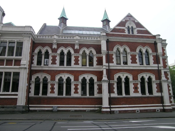Former library building on Hereford Street
