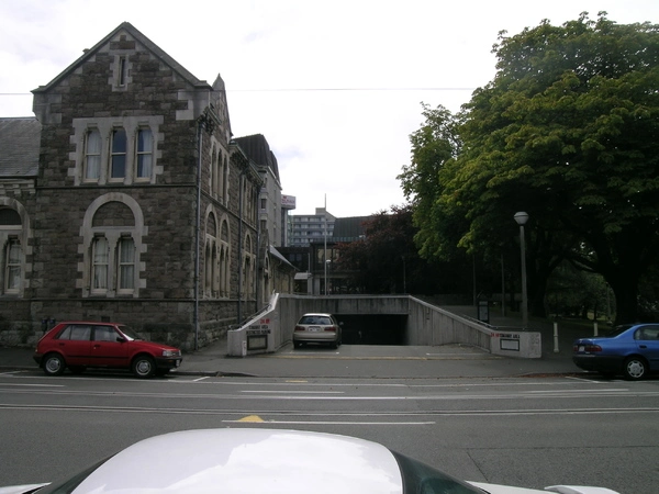 Underground car park on Armagh Street