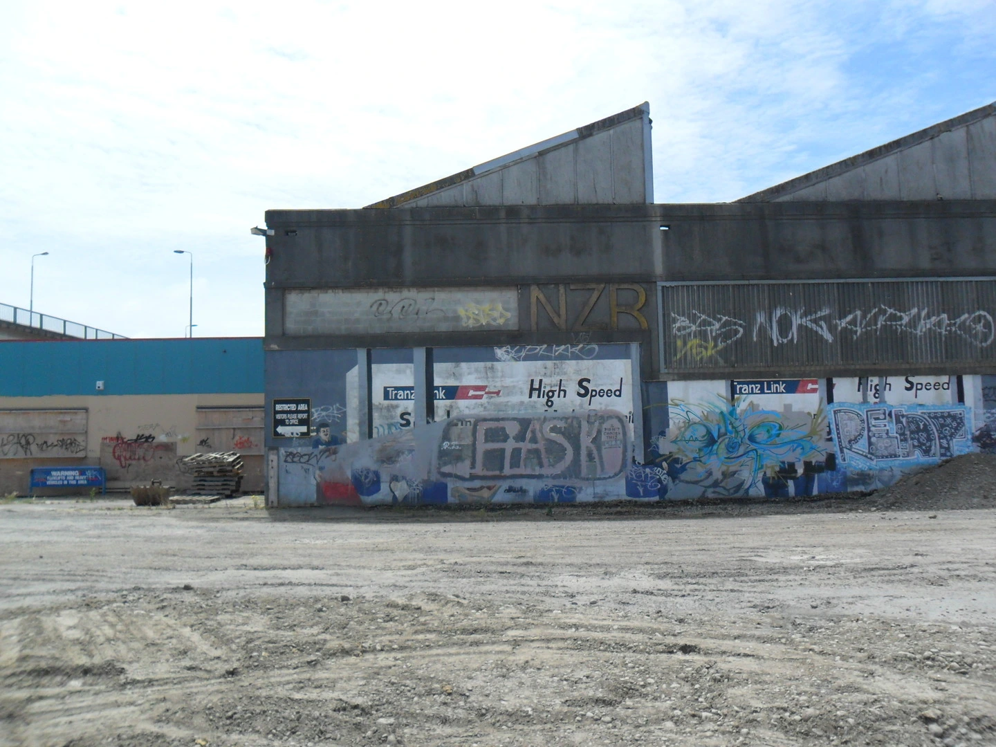 Graffiti on 13 Cass Street