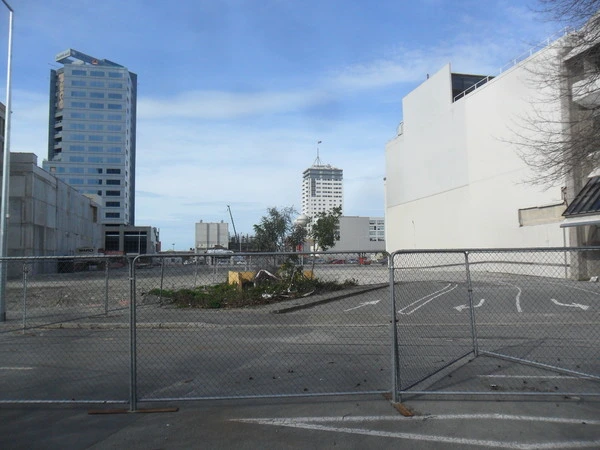 Former Farmers car park entrance