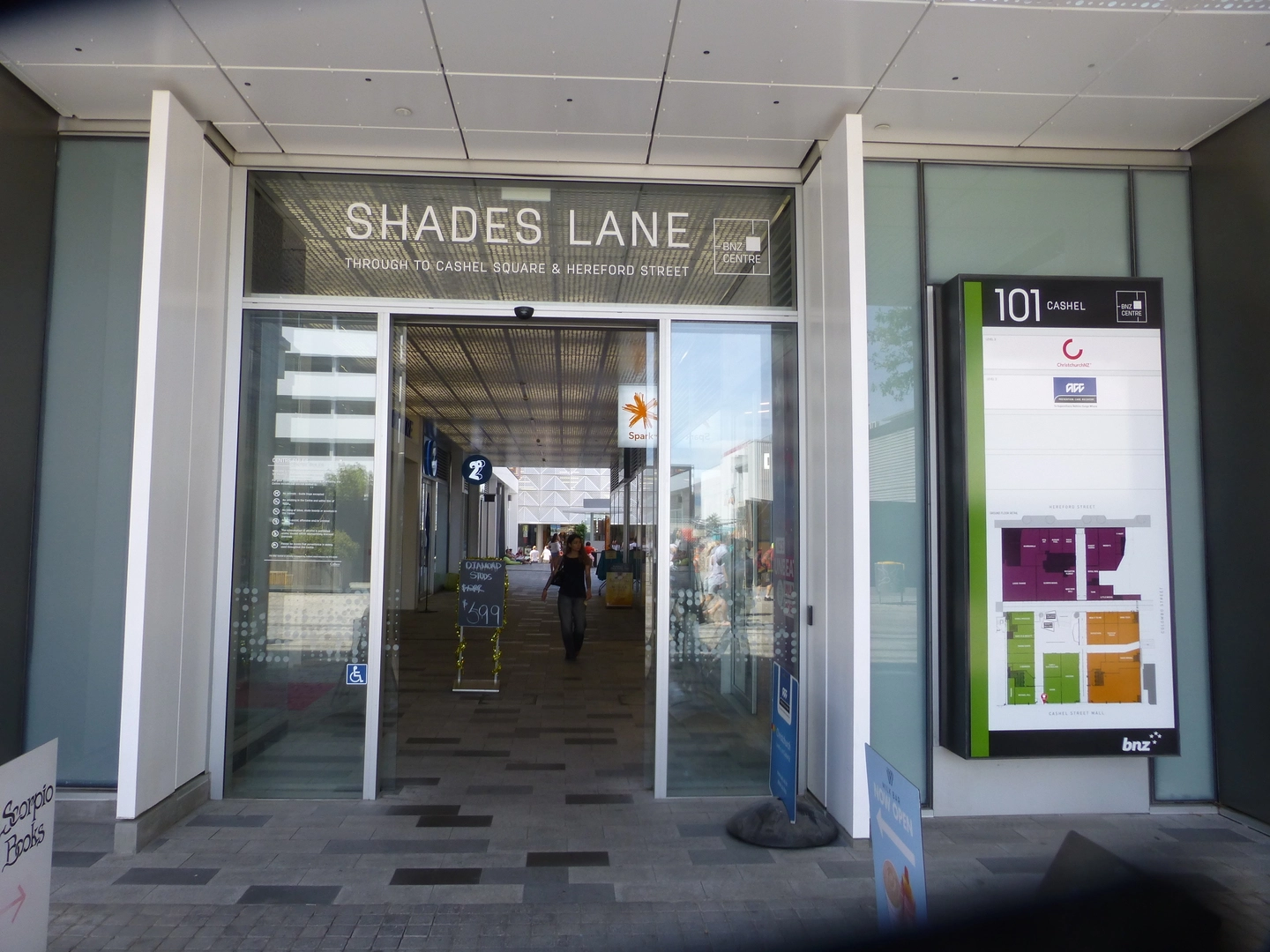 Shades Lane (101 Cashel Street)
