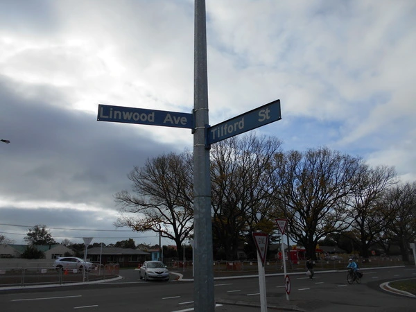 Tilford Street and Linwood Avenue corner