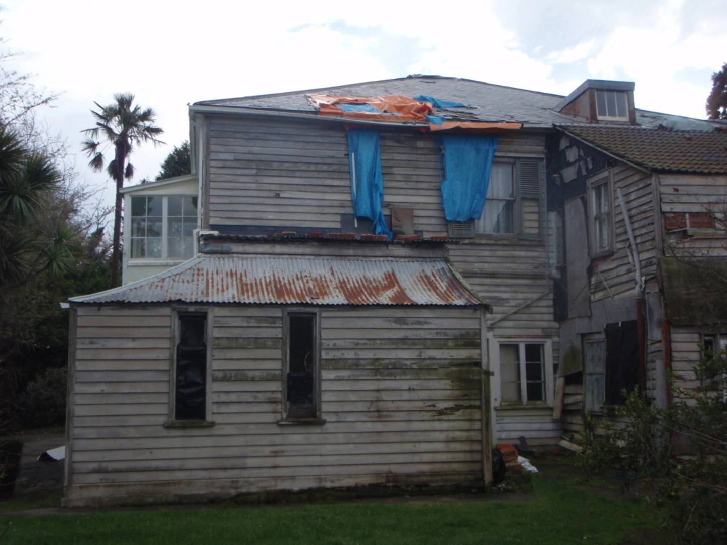 Damage to 14 Hawford Road