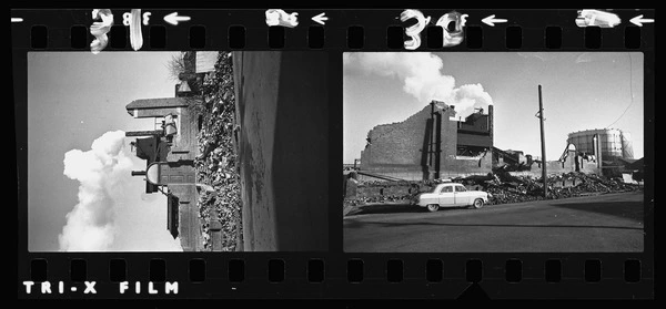 Christchurch Tramway Board power station demolition