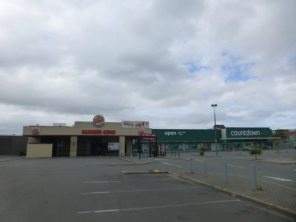Burger King and Countdown car park