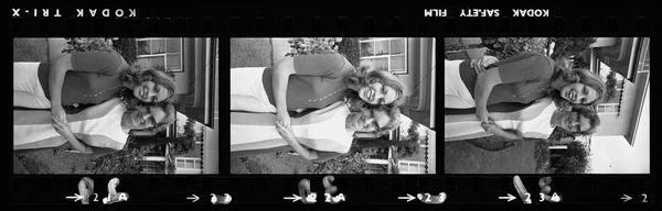 Cheryl Taylor with her mother