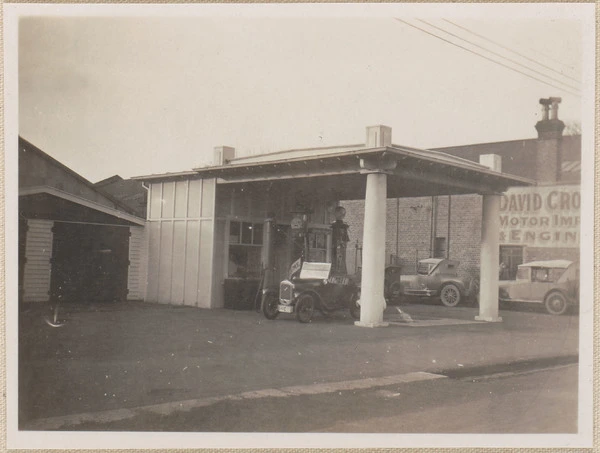 Petrol station, Christchurch Central