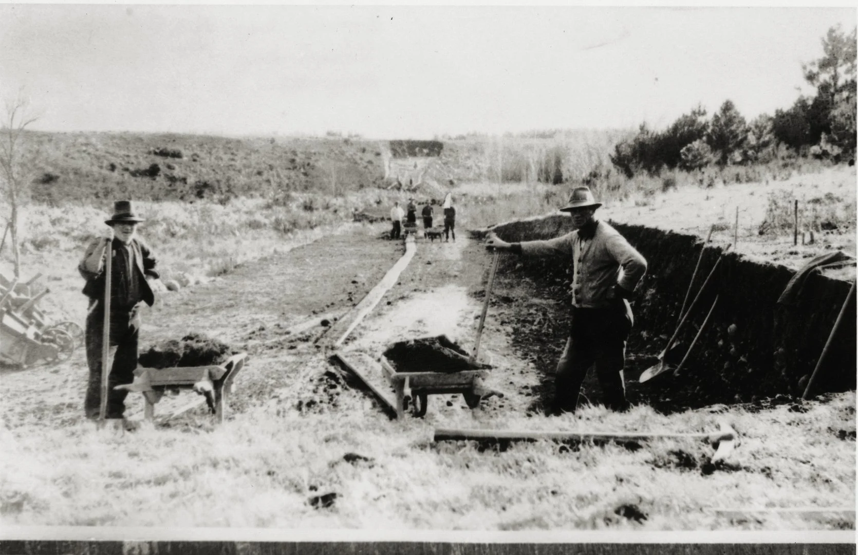 Lewis Pass Road construction