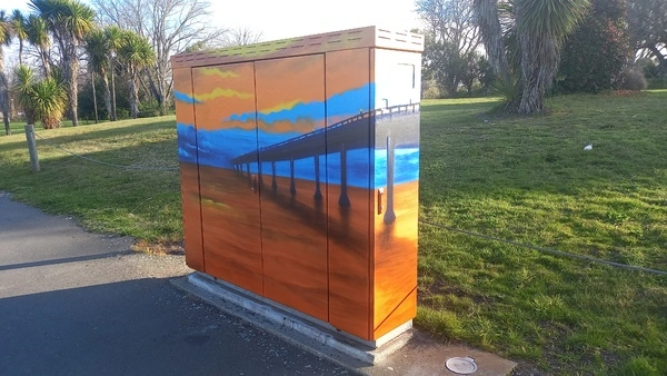 “Sunset” utility box – Stanmore Road