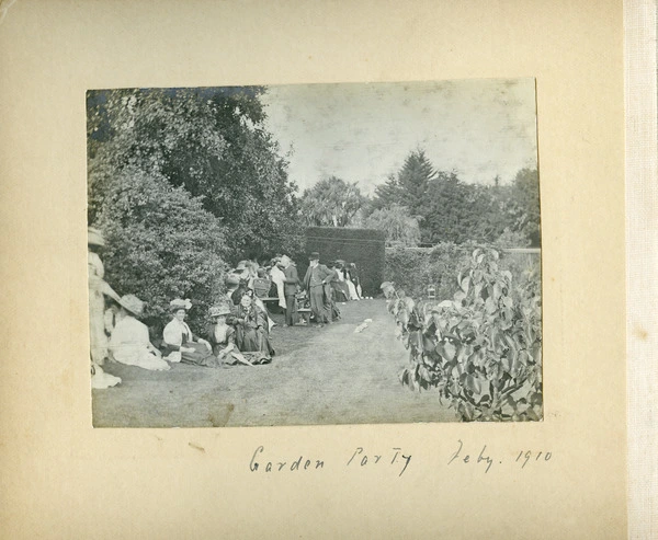 Garden party at Avebury House
