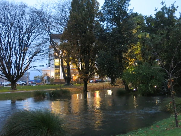 Avon River running high