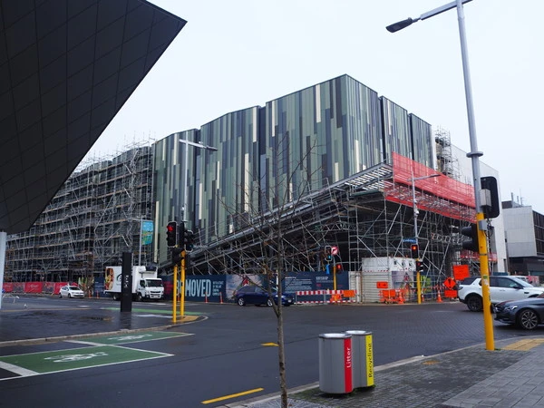 Hoyts Cinema under construction