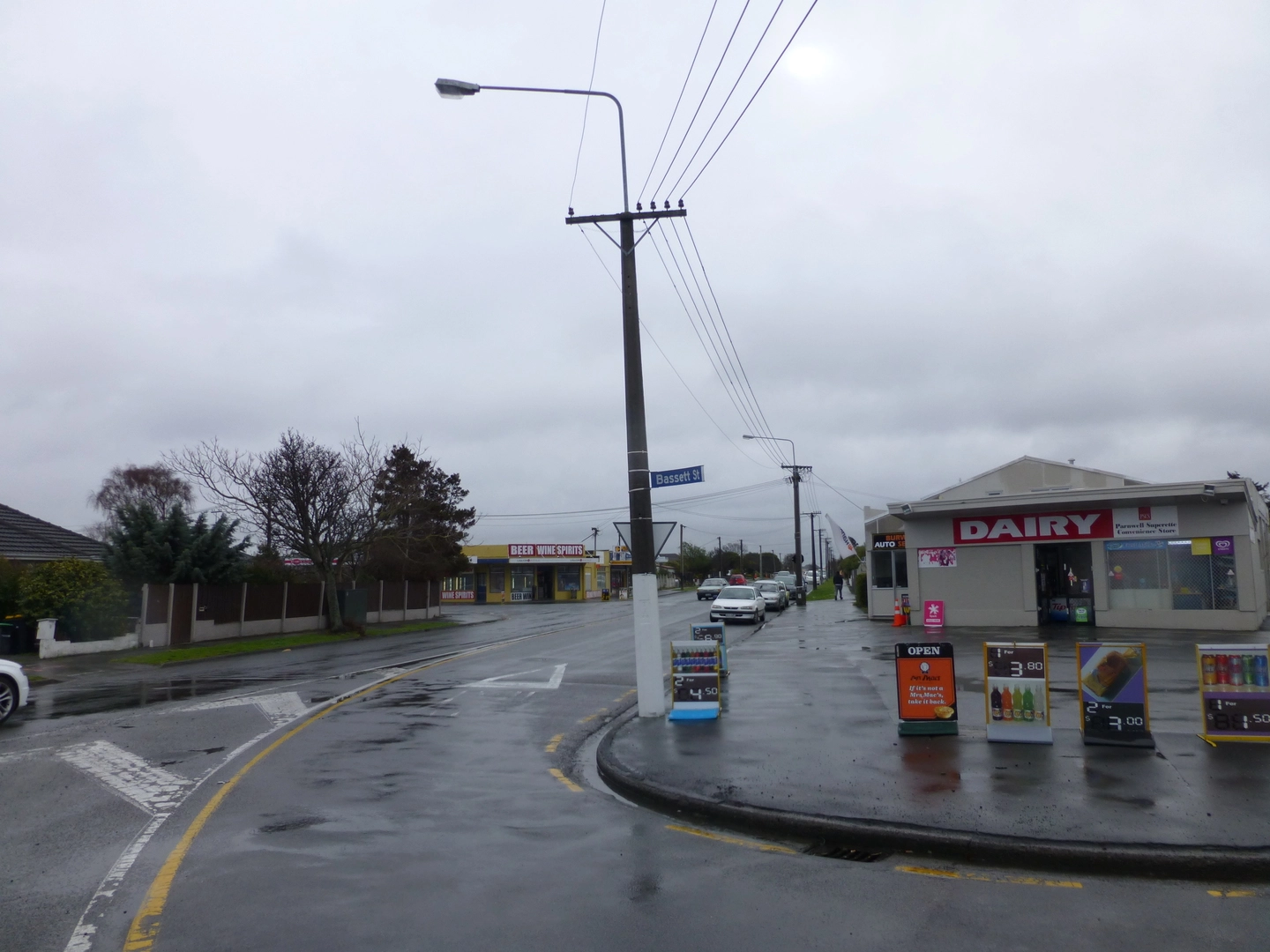 Parnwell Street and Bassett Street corner