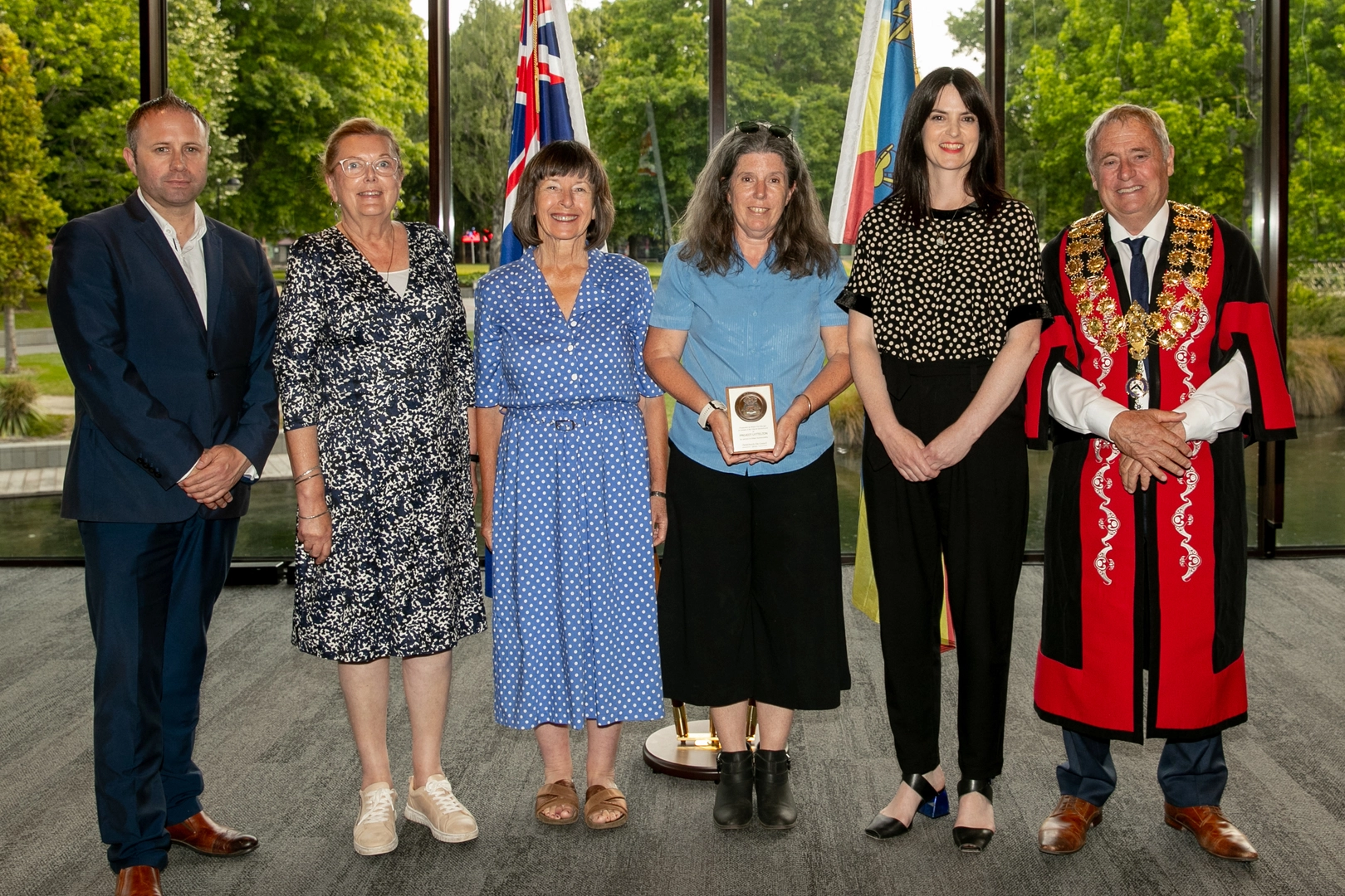 Project Lyttelton team at Civic Awards