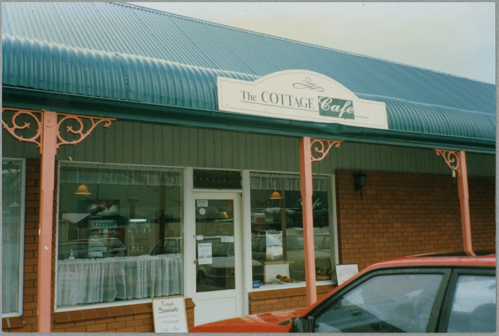 Exterior of The Cottage Café