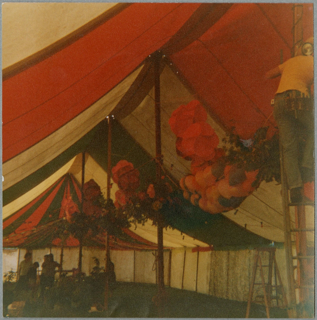 Marquee for Sumner School Pool fundraiser