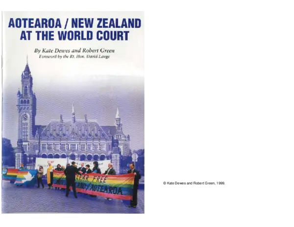 Aotearoa/New Zealand at the World Court