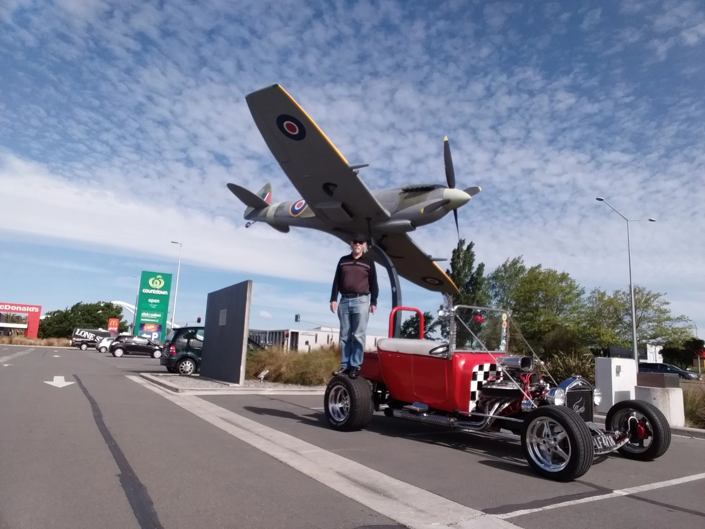 At the Spitfire Square