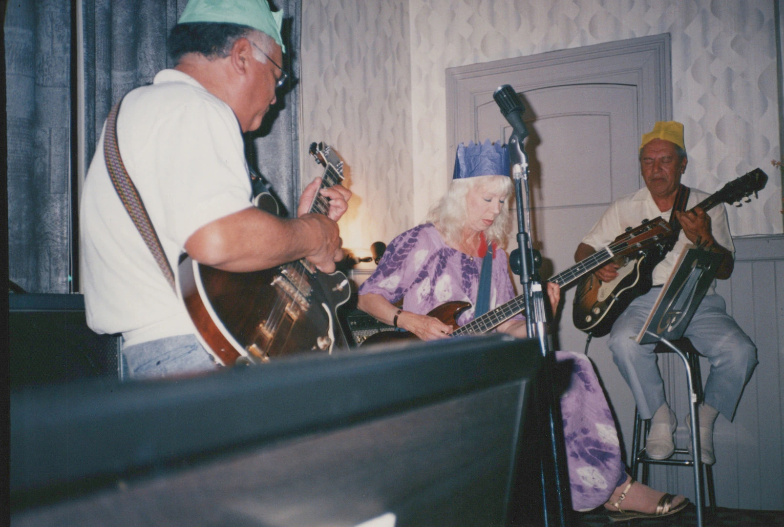 Musicians at a New Year’s Eve performance