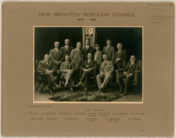 New Brighton Borough Council members