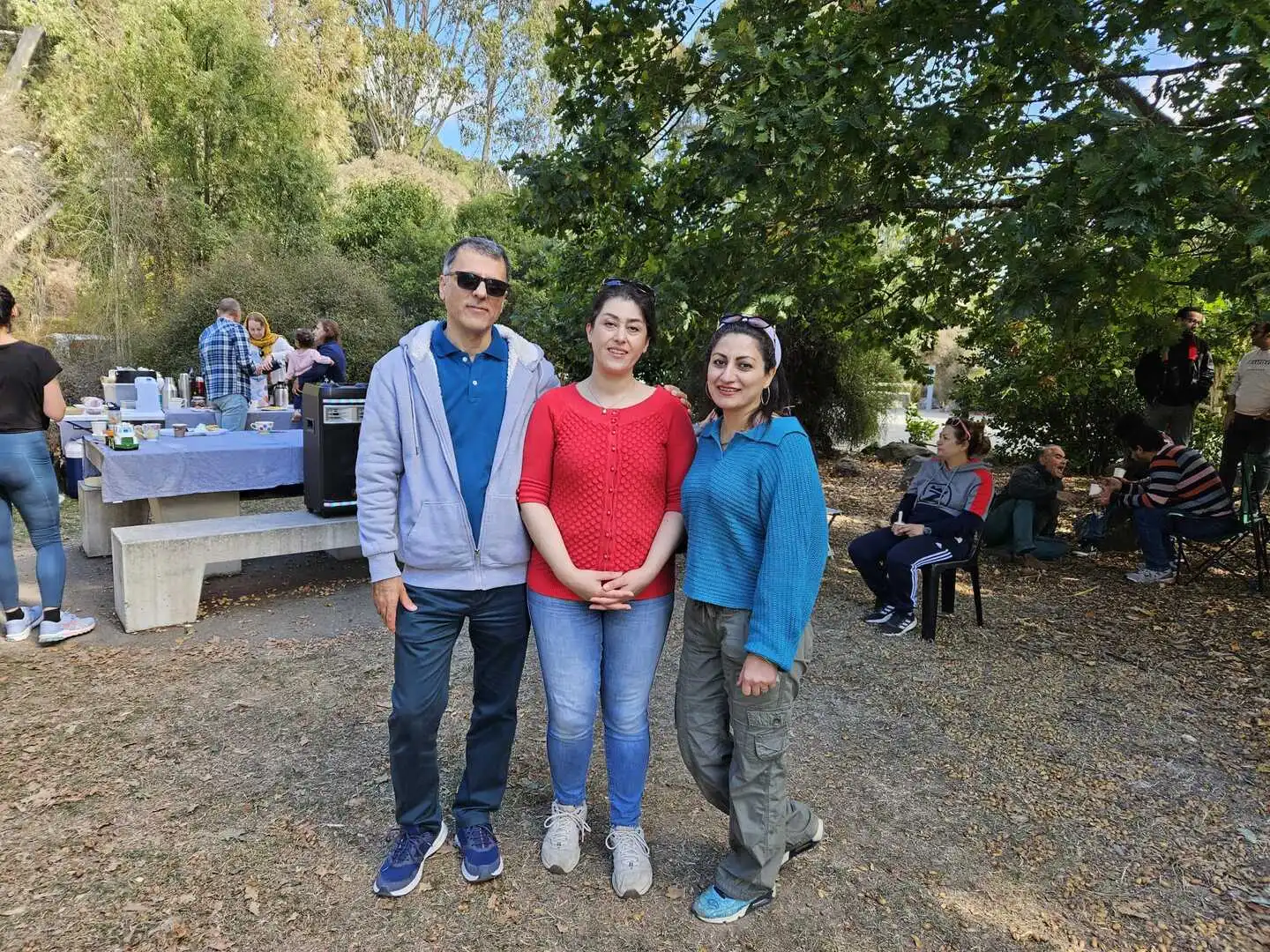 Reza, Leila, and Hero