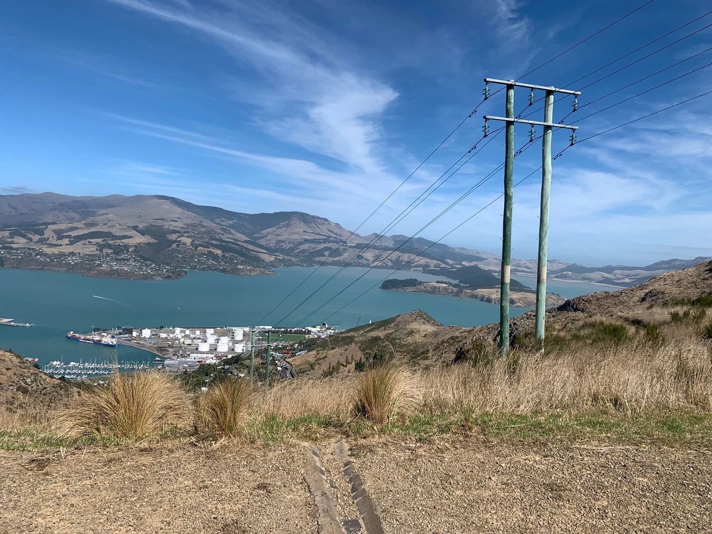 Lyttelton from Bridle Path Walk