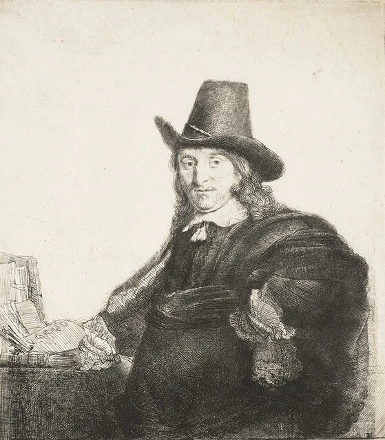 Rembrandt van Rijn - Portrait of Jan Asselijn