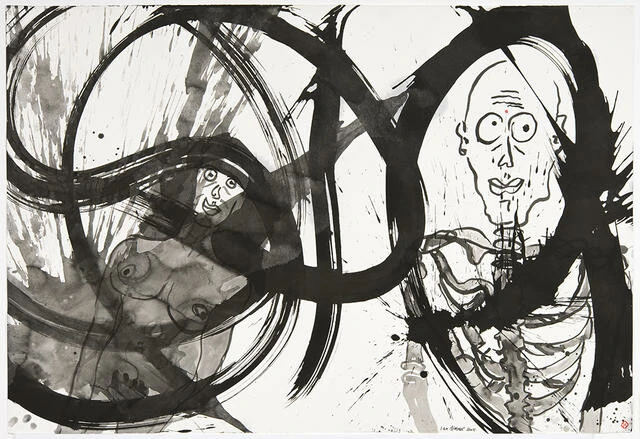 Max Gimblett - himself & herself - for my japanese master