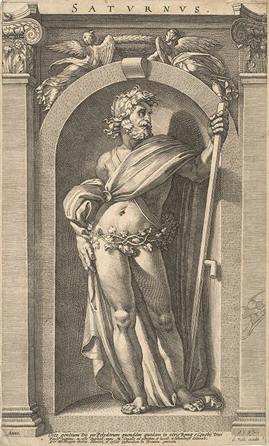 Hendrick Goltzius - Saturn