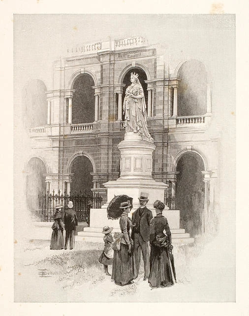 Frederic Schell - The Queen’s Statue