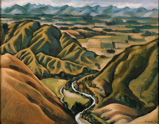 Doris Lusk - The Lee Valley, Nelson