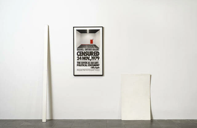 Billy Apple - Censure Realised, Brooke/Gifford Gallery Christchurch
