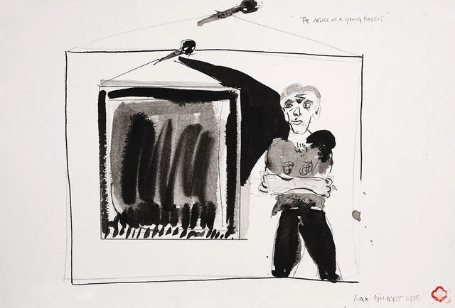 Max Gimblett - The Artist as a Young Rabbit - and Bill de Kooning
