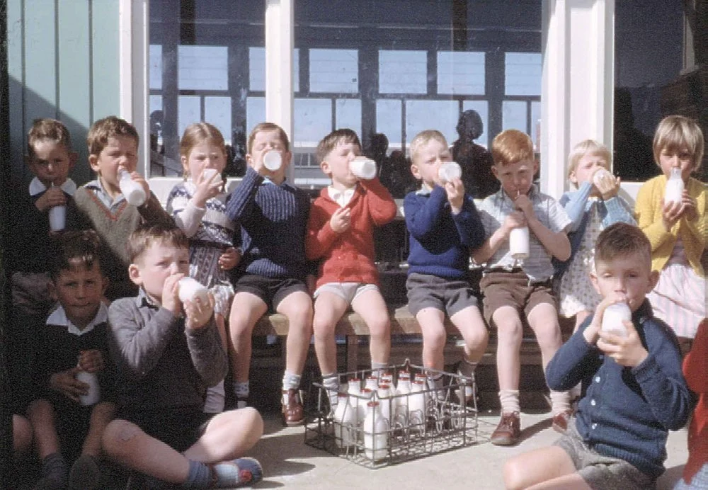 Milton Primary School Milk, 1960s