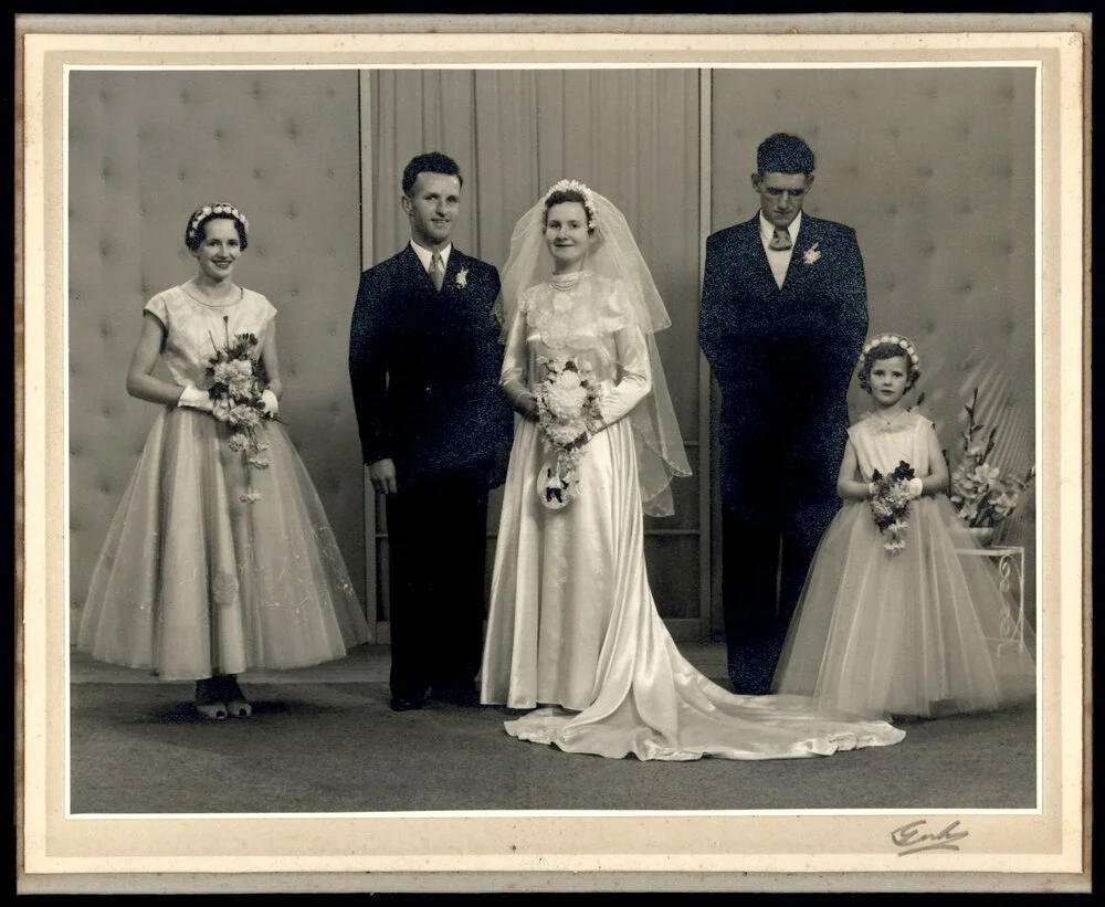 Wedding Photo Donald Charles Cousins (Don) & Jessie Cousins (nee Groves)