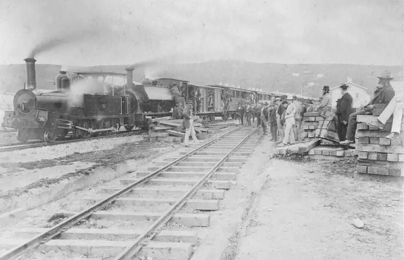 Opening of the Oamaru to Waitaki railway.
