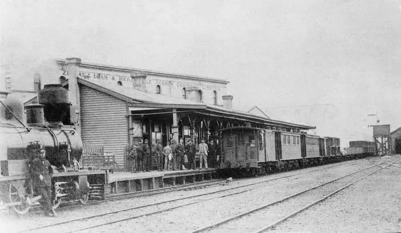 First Oamaru Railway Station