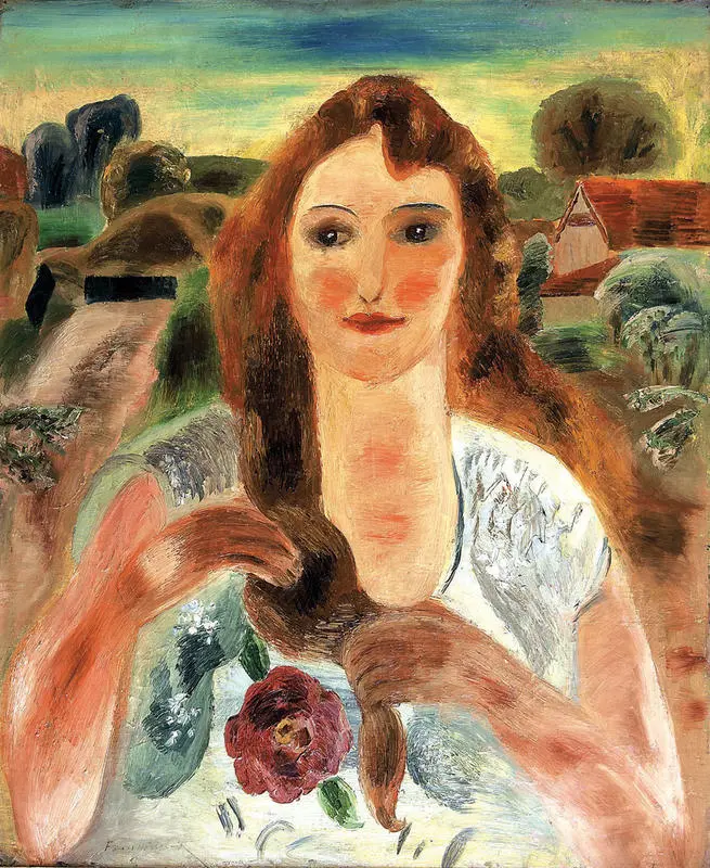 The Farmer's Daughter (Portrait of Annie Coggan)