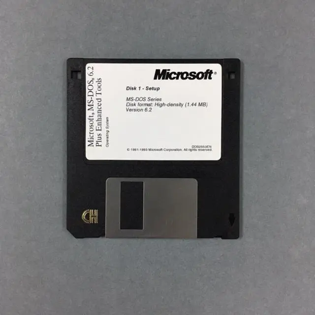 Floppy Disk MS-DOS Disk 1