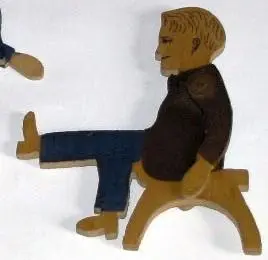 Wooden figurine