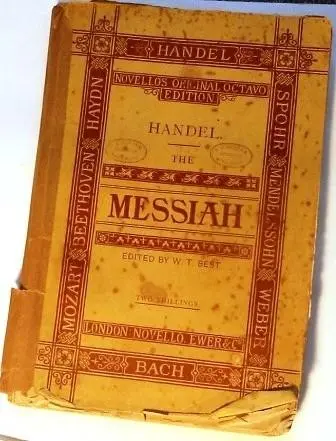 Handel's sacred oratorio : The Messiah in vocal score
