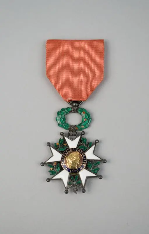 Decoration Chevalier Legion of Honour Republique Française 1870