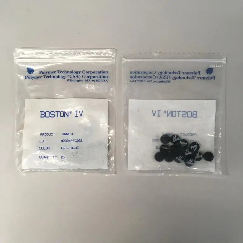 Raw material for the manufacture of RGP contact lenses