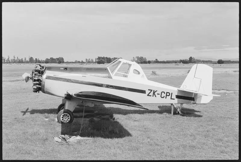 CPL 22.3.75 Rangiora ZK-CPL Aero Commander Snow S2-D 600