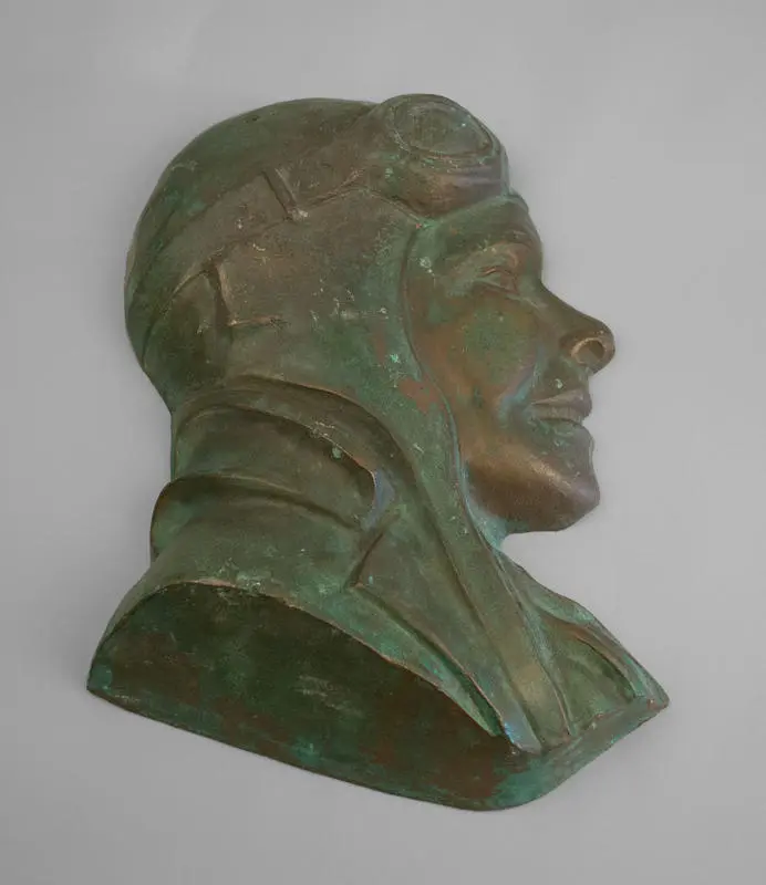 Sculpture Head of Jean Batten