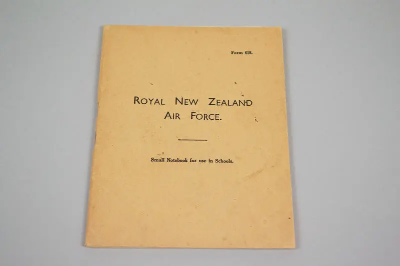 Notebook Royal New Zealand Air Force